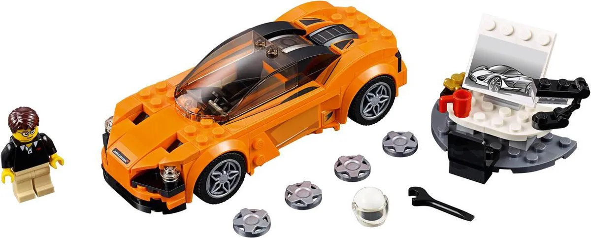 LEGO Speed Champions McLaren 720S 75880 - 161 Stukken - afbeelding 2 van 6