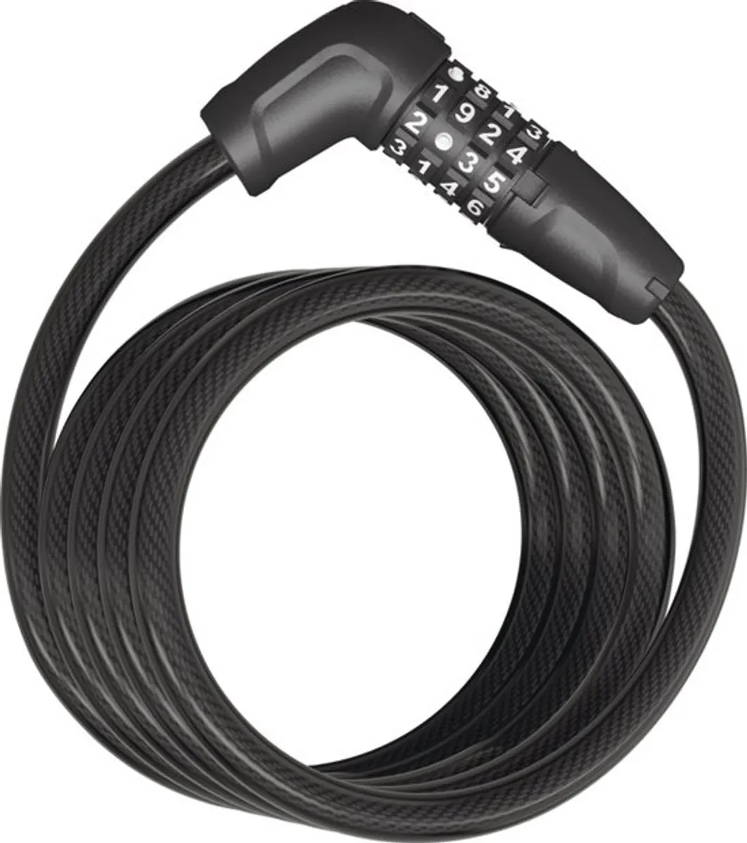 ABUS Tresor 6512C/180 Kabelslot 12mm - Zwart
