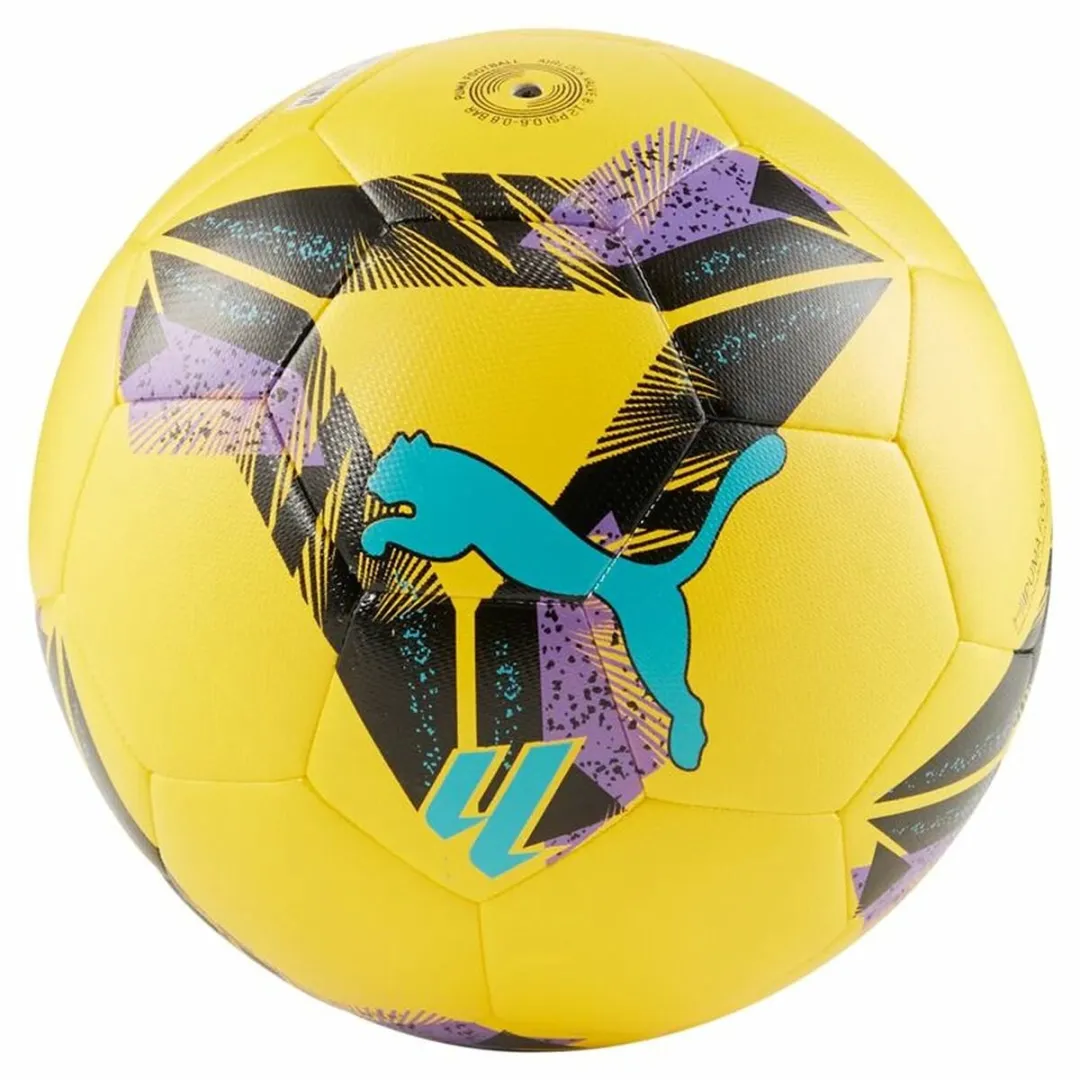 PUMA Orbita Laliga 1 Hyb Pelé Voetbal - Maat 5 - Fluo Yellow