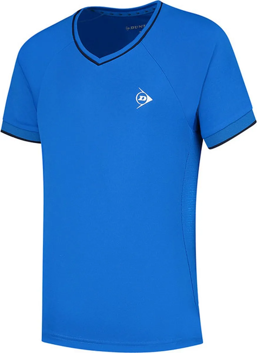 Dunlop Club Crew Tee Meisjes 152 - Blauw