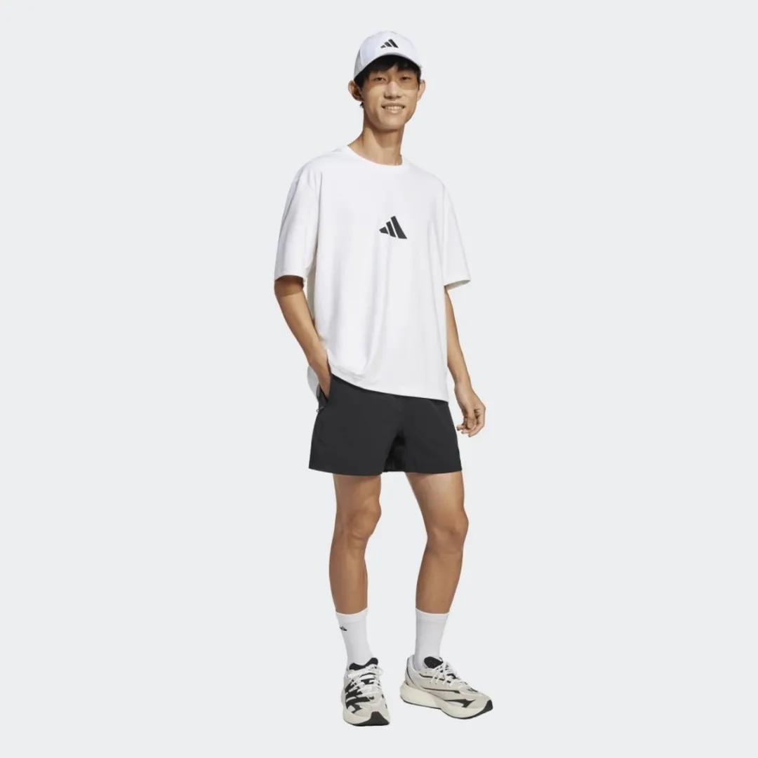 adidas Z.N.E. Loose-Fit T-shirt JC5482 - Heren - Wit - XL