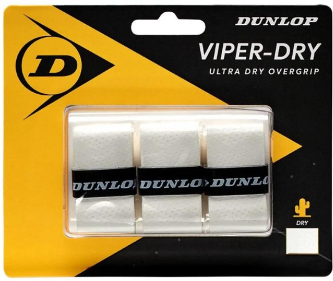 Dunlop ViperDry Overgrip Wit