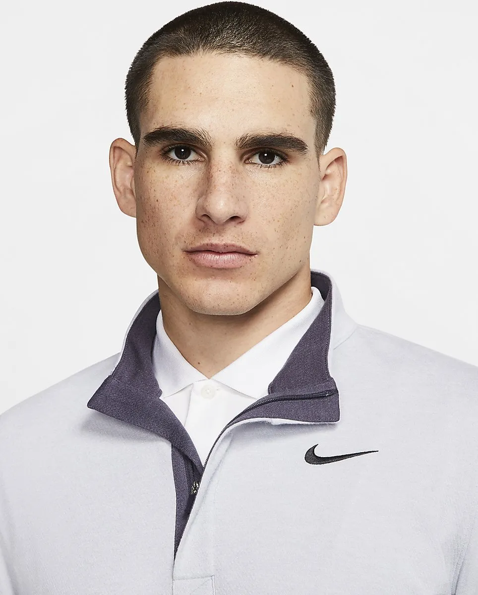 Nike Men Dry Fit Victory Golf Top - Grijs/Wit
