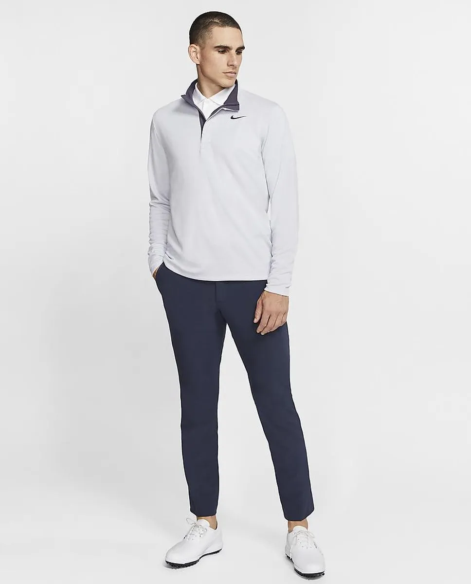 Nike Men Dry Fit Victory Golf Top - Grijs/Wit