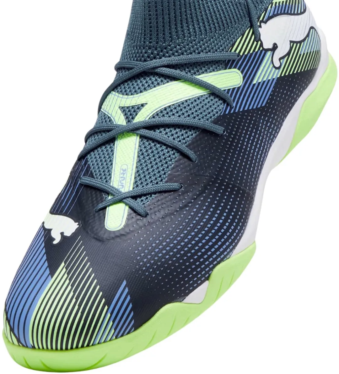 PUMA Future 7 Match It Schoenen - Blauw/Zwart 45