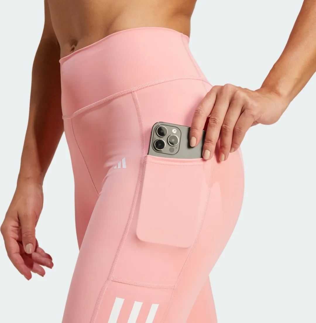 adidas Performance Optime 3-Stripes Lange Legging IZ2716 - XS - Roze