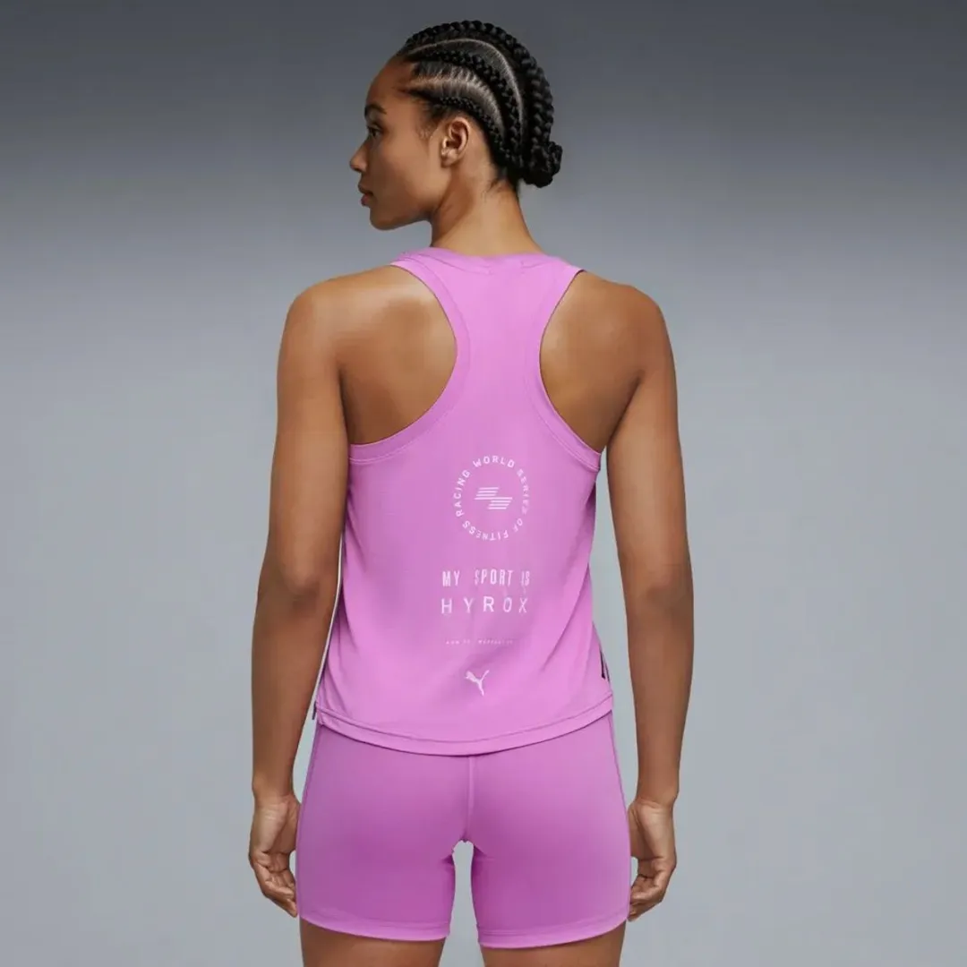 PUMA x Hyrox Dryelite Tanktop Dames - Roze - XL