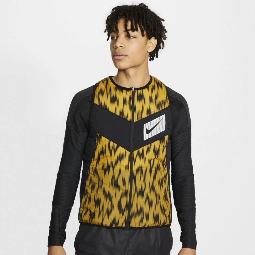Nike AeroLayer Wild Run Bodywarmer CU6058-010 - Maat L