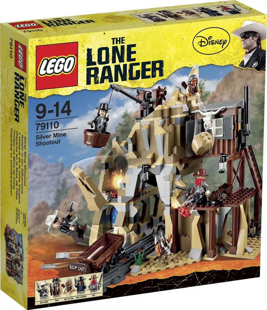 LEGO Lone Ranger Zilvermijn Vuurgevecht 79110