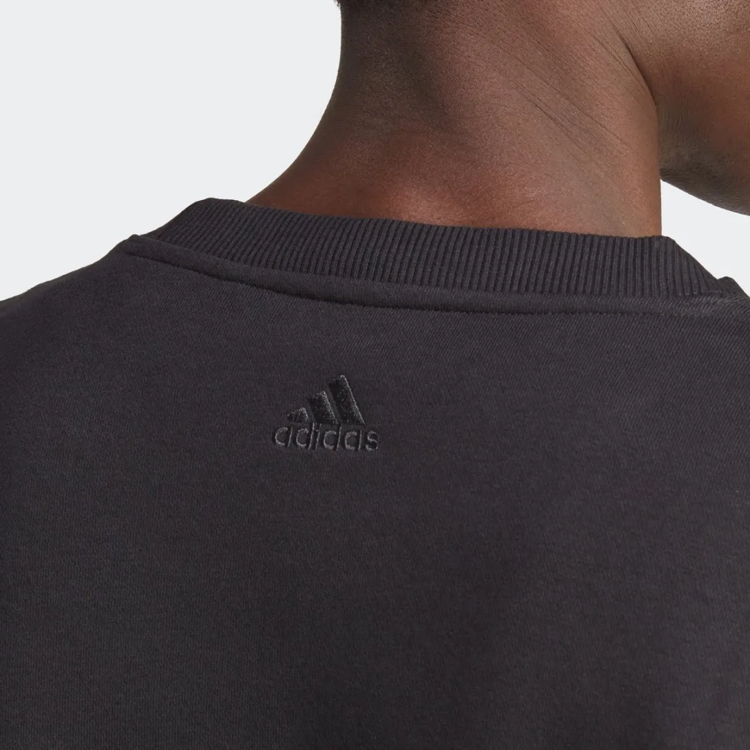 adidas All SZN Fleece Graphic Sweatshirt - Heren - Zwart - XL