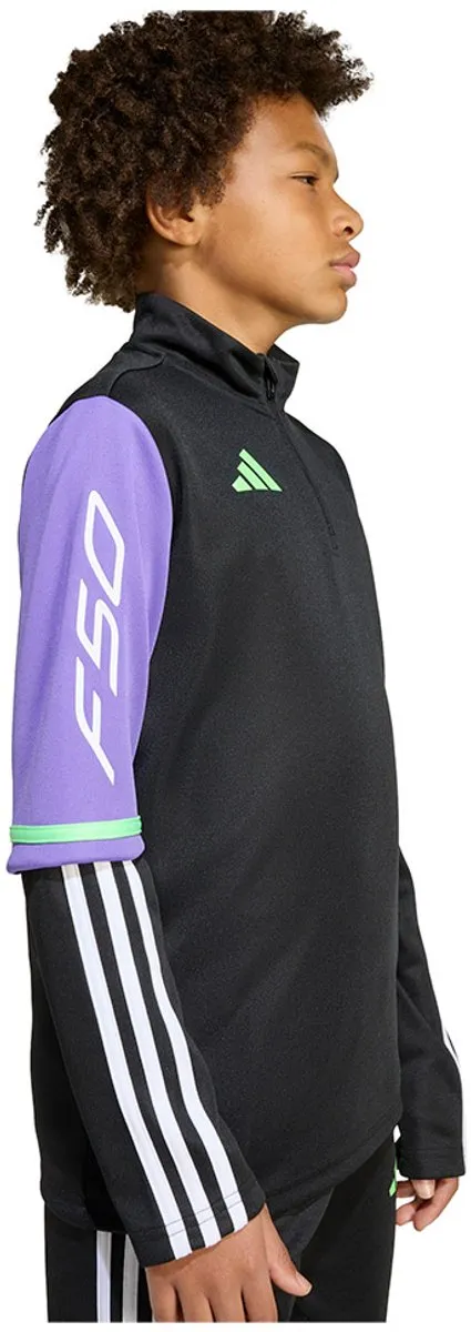adidas F50 Training Sweatshirt 5-6 jaar - Zwart