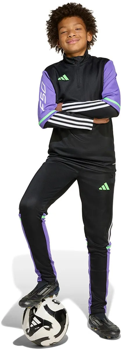 adidas F50 Training Sweatshirt 5-6 jaar - Zwart