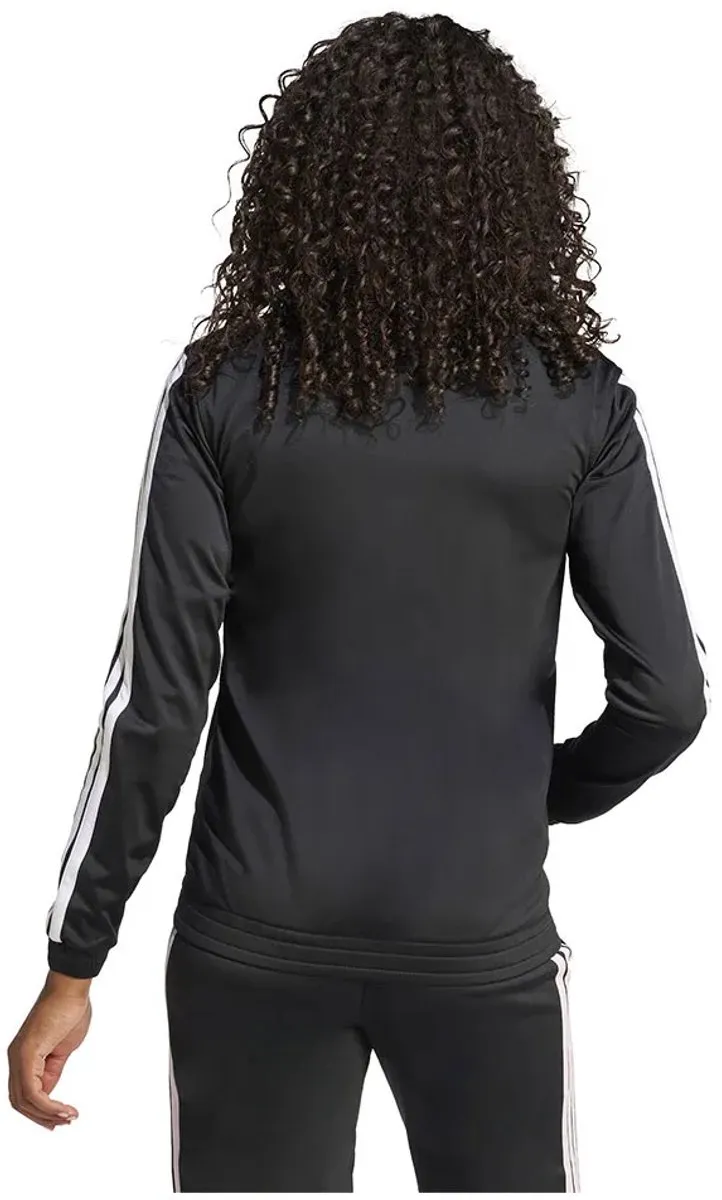 Adidas Tricot 3 Stripes Trainingsjack - Zwart - XL