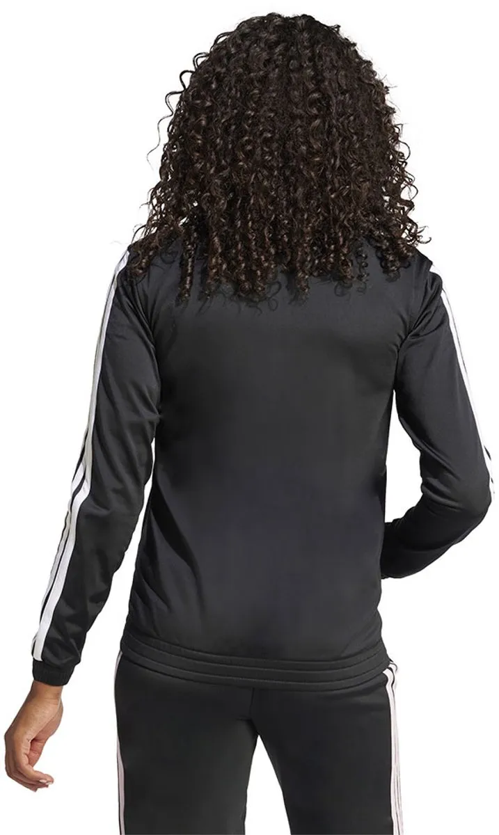 Adidas Tricot 3 Stripes Trainingsjack - Zwart - XL