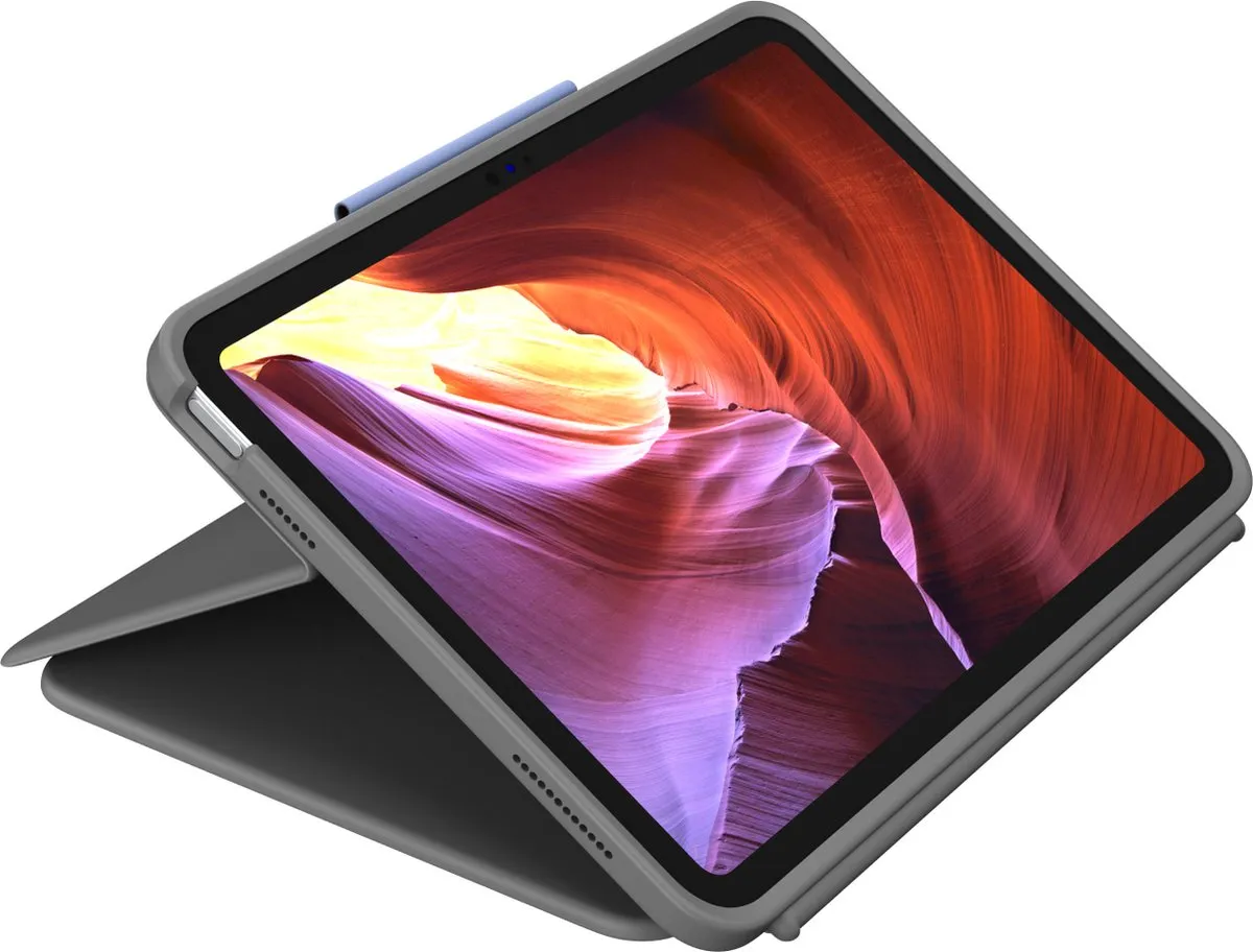 Logitech Rugged Folio Toetsenbordcase - iPad 10e Gen - Grijs