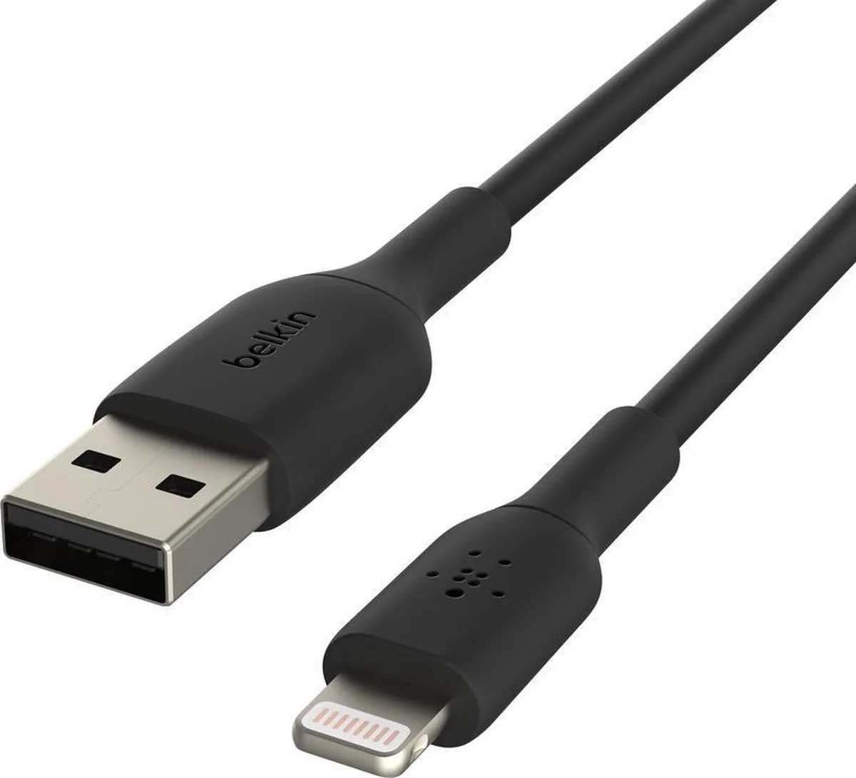 Belkin iPhone Lightning naar USB CAA001bt0MBK - 15cm - Zwart