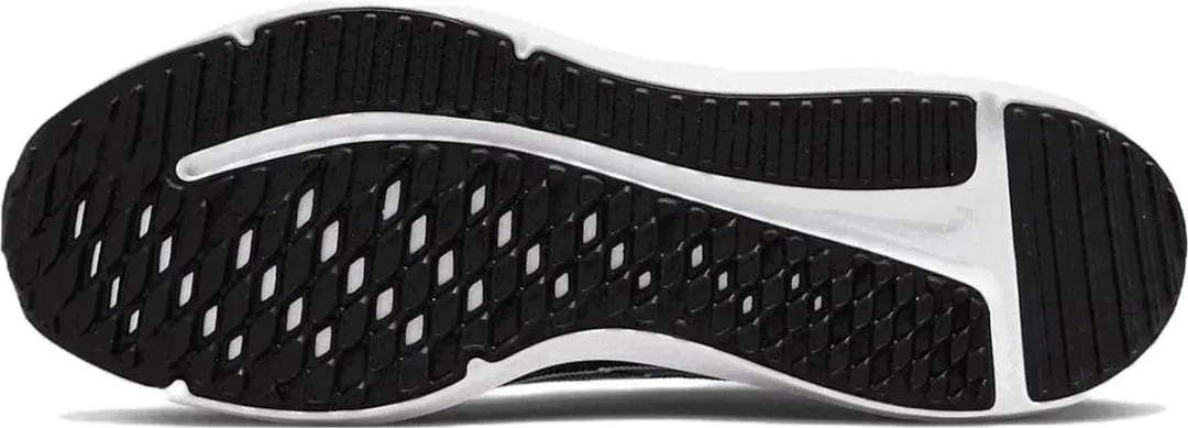 Nike Downshifter 12 Heren Sneakers 43 - Zwart/Wit/Grijs