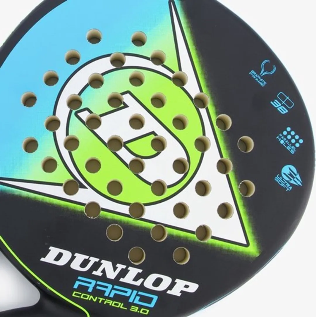 Dunlop Rapid Control Padelracket - Blauw/Geel/Zwart
