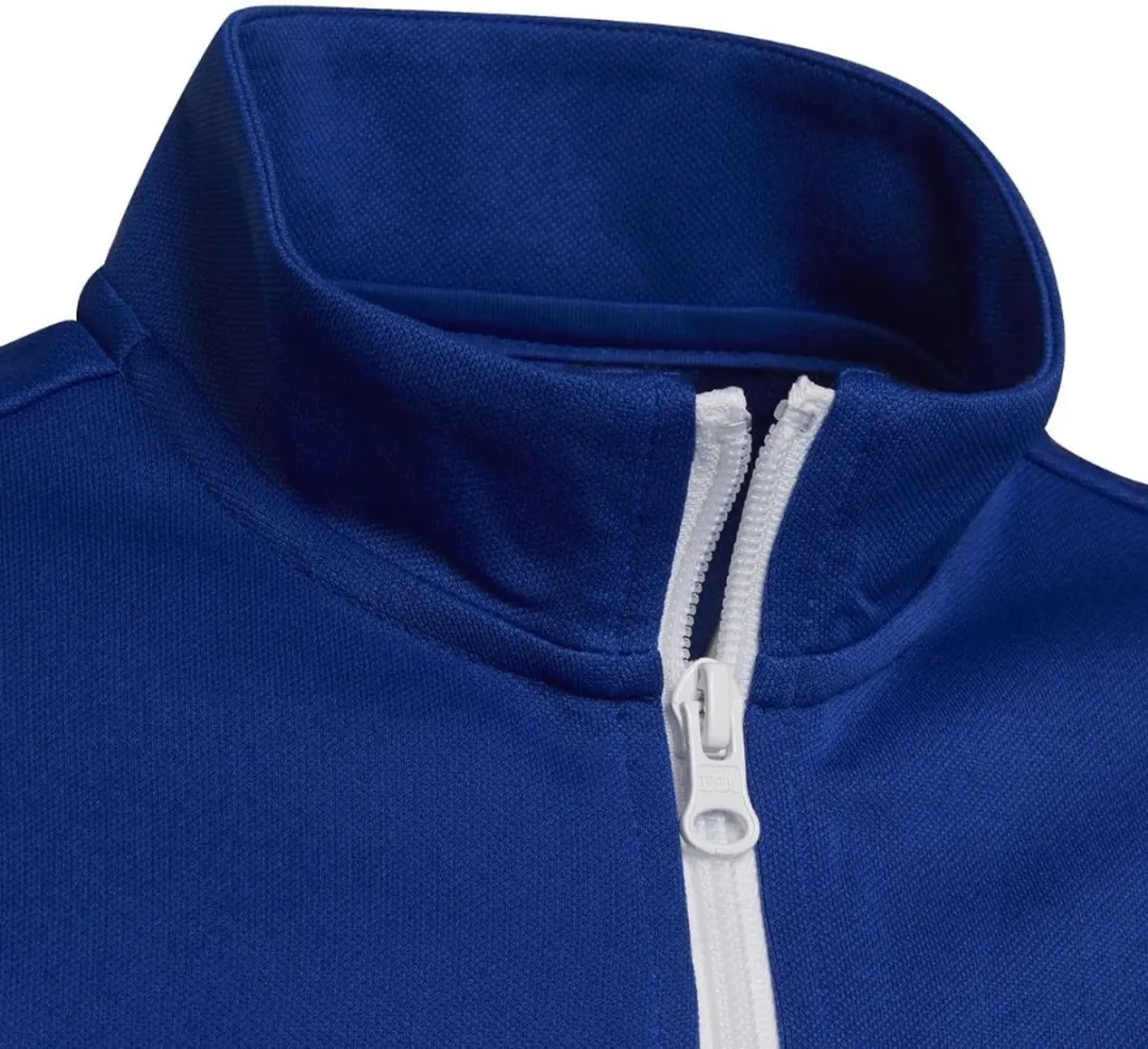 Adidas Entrada 22 Trainingsjack Junior 140 - Blauw