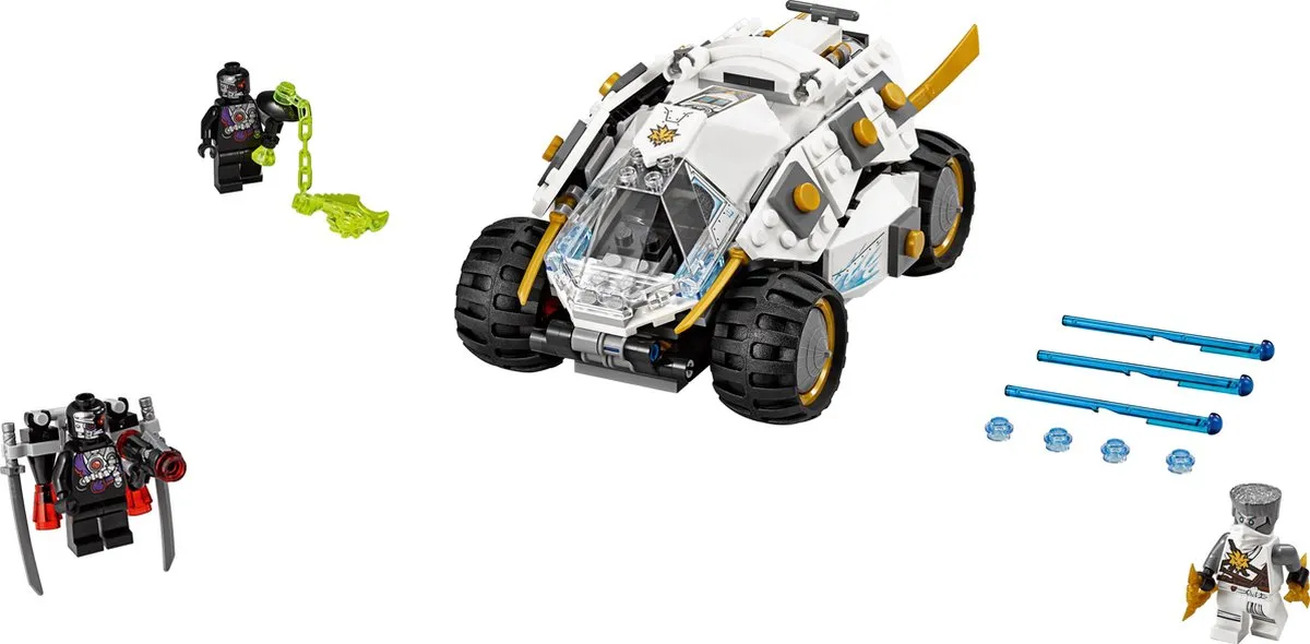 LEGO Ninjago Titanium Ninja Tumbler 70588 - 342 Stukken - 3 Minifiguren - afbeelding 6 van 6