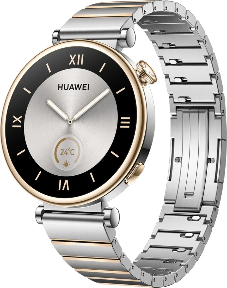 Huawei Watch GT 4 41mm - Zilver/Goud - 7 dagen batterij