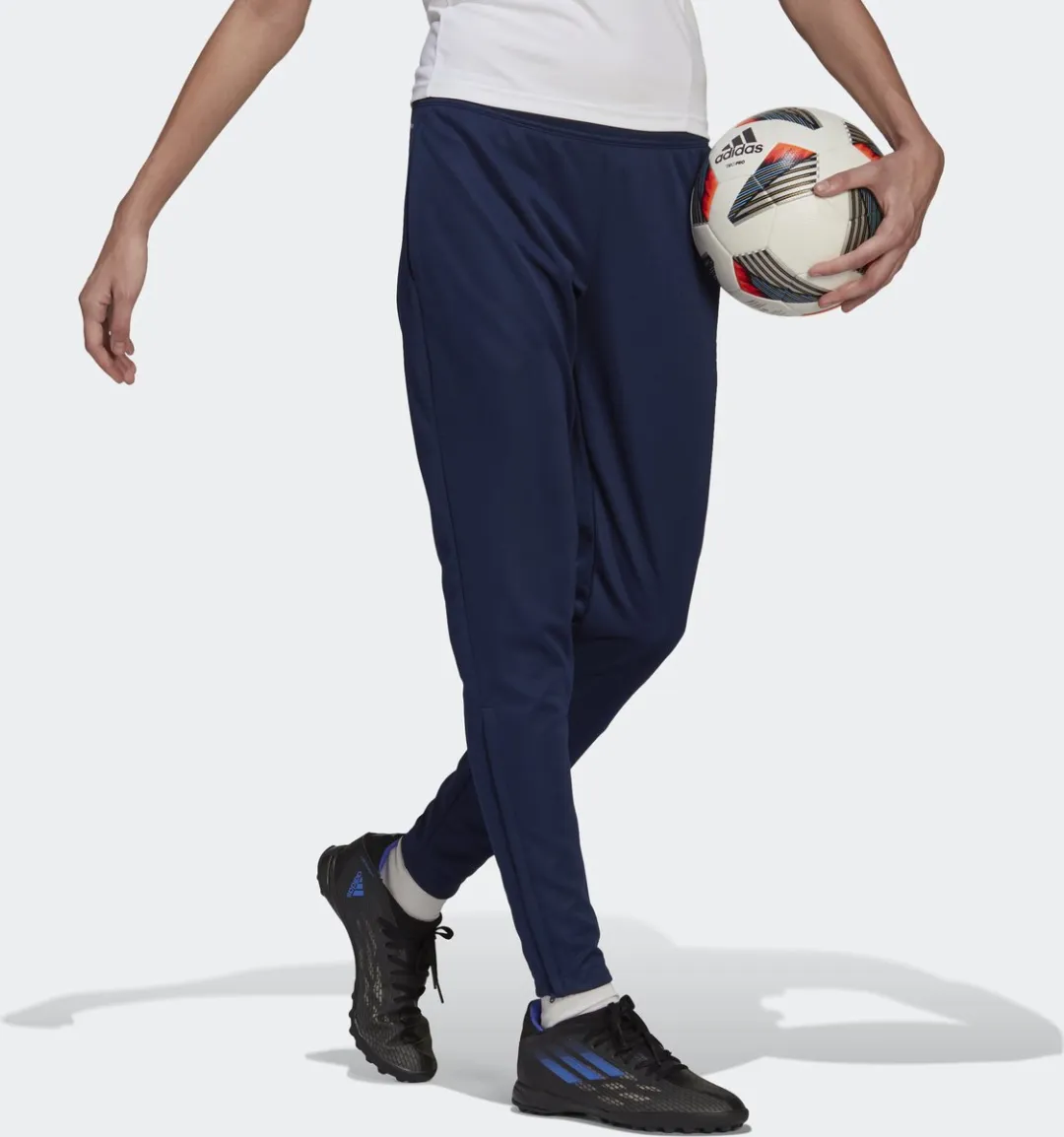 adidas Performance Entrada 22 Trainingsbroek S - Blauw