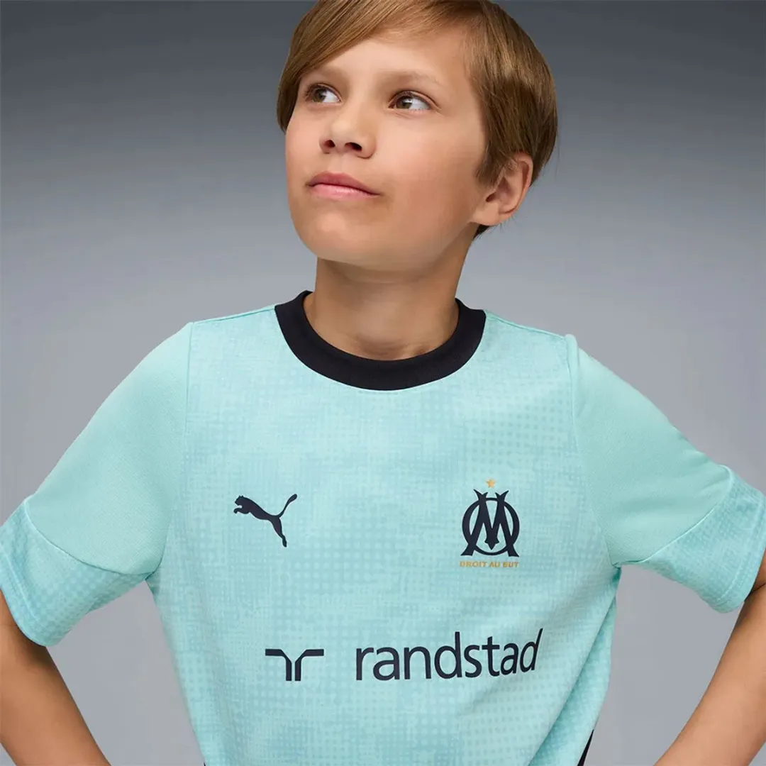 PUMA Kinderen T-shirt OM - 152 - Blauw
