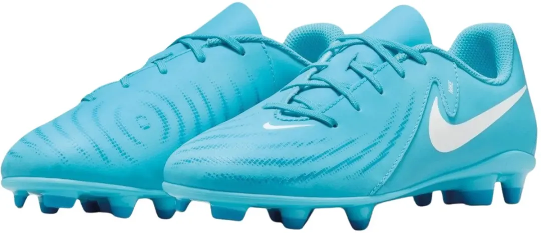 Nike Phantom GX 2 FG/MG Voetbalschoenen 38.5 - Lichtblauw/Wit