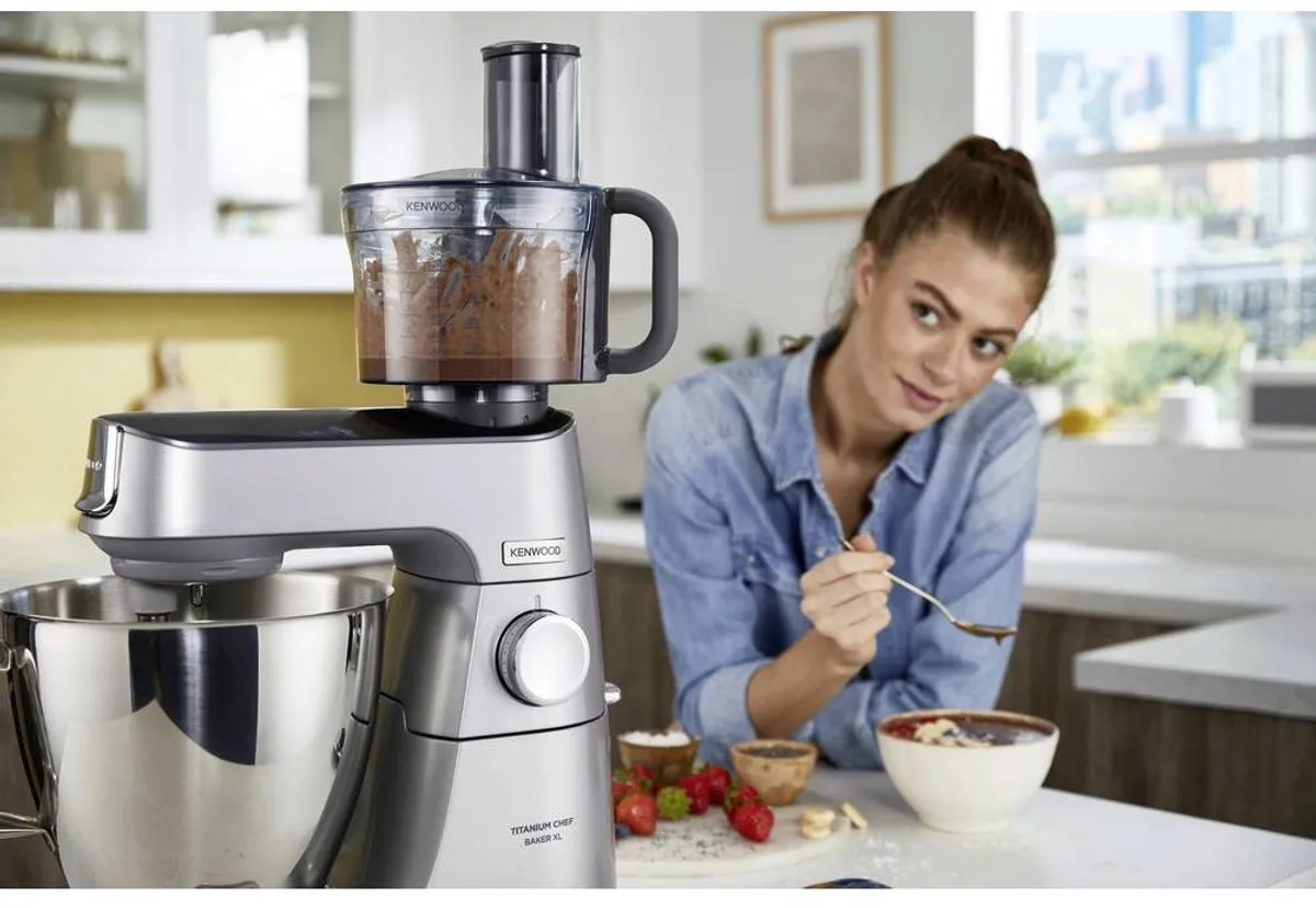 Kenwood KAH65.000PL Foodprocessor 1,2L - 5 Snijschijven - Zwart