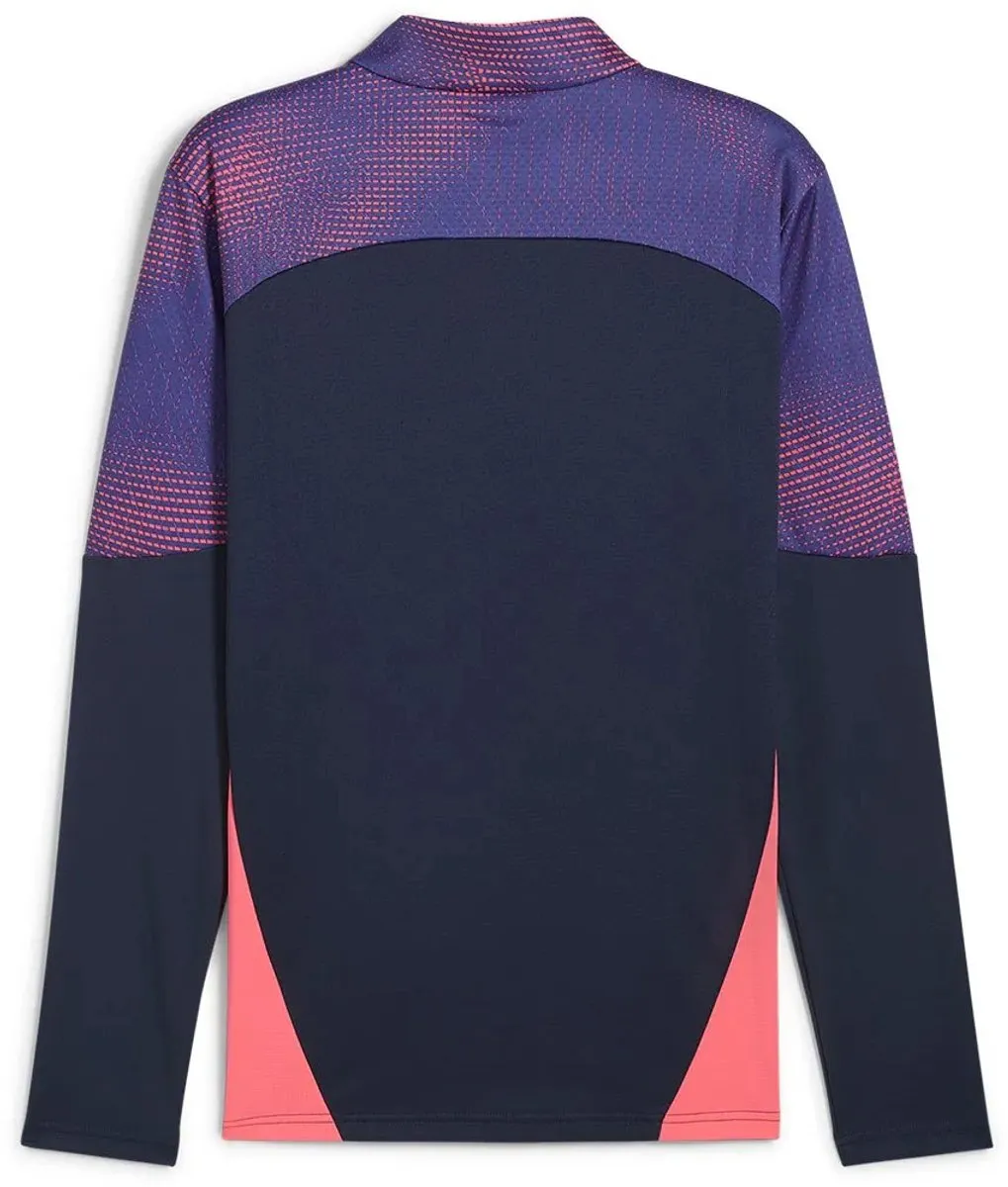 PUMA Final Sweatshirt - Halve Rits - XL - Paars