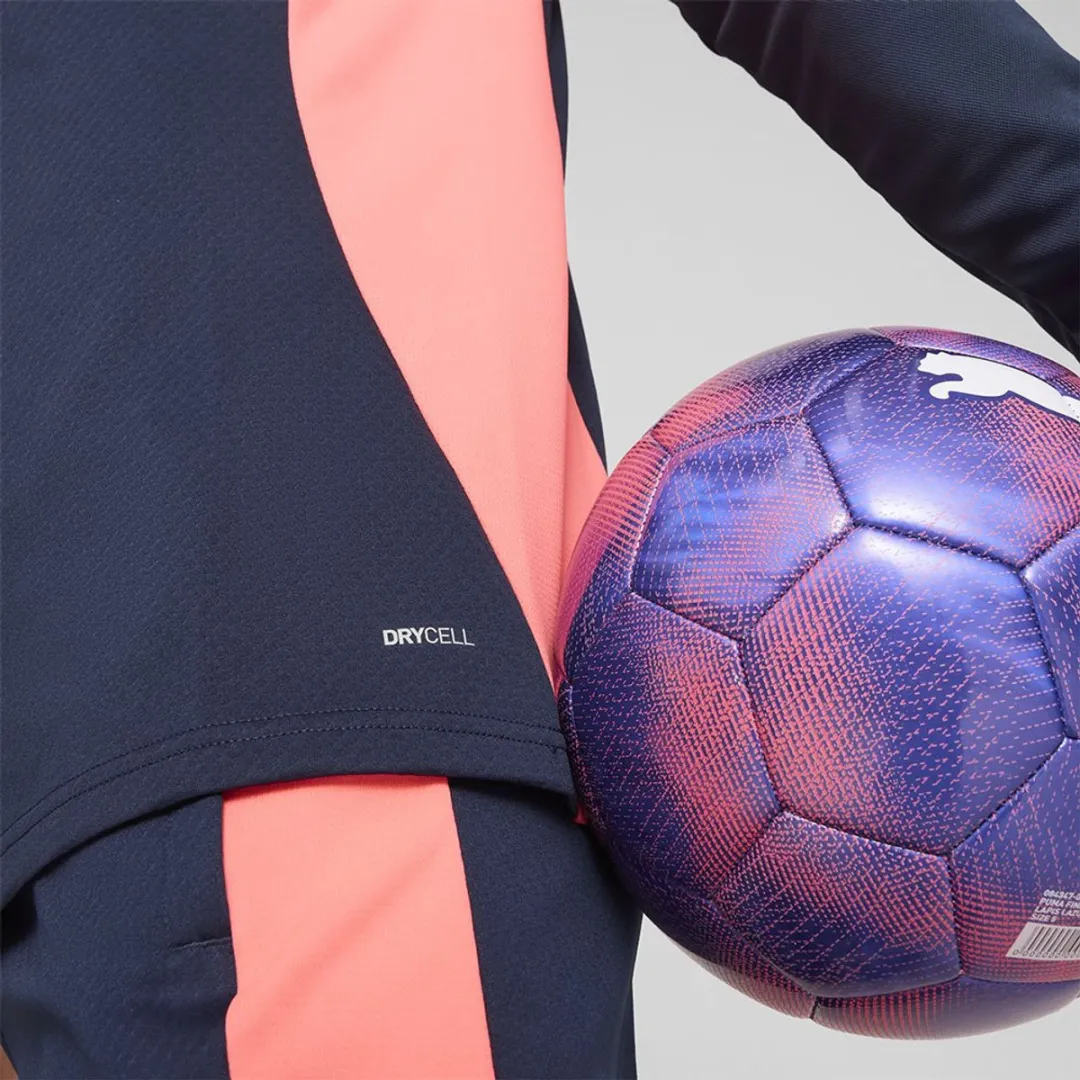 PUMA Final Sweatshirt - Halve Rits - XL - Paars