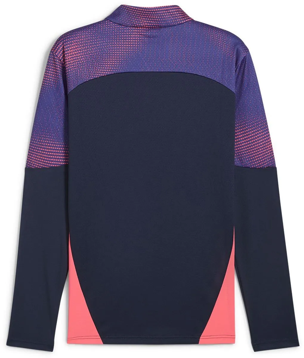 PUMA Final Sweatshirt - Halve Rits - XL - Paars