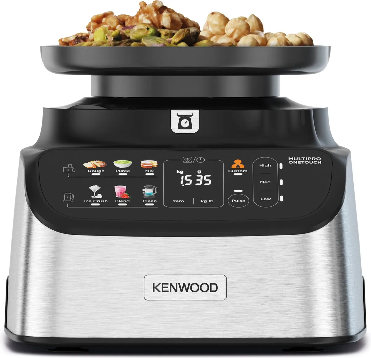 Kenwood FDM73.480SS MultiPro One Touch Foodprocessor - 1000W - Zilver