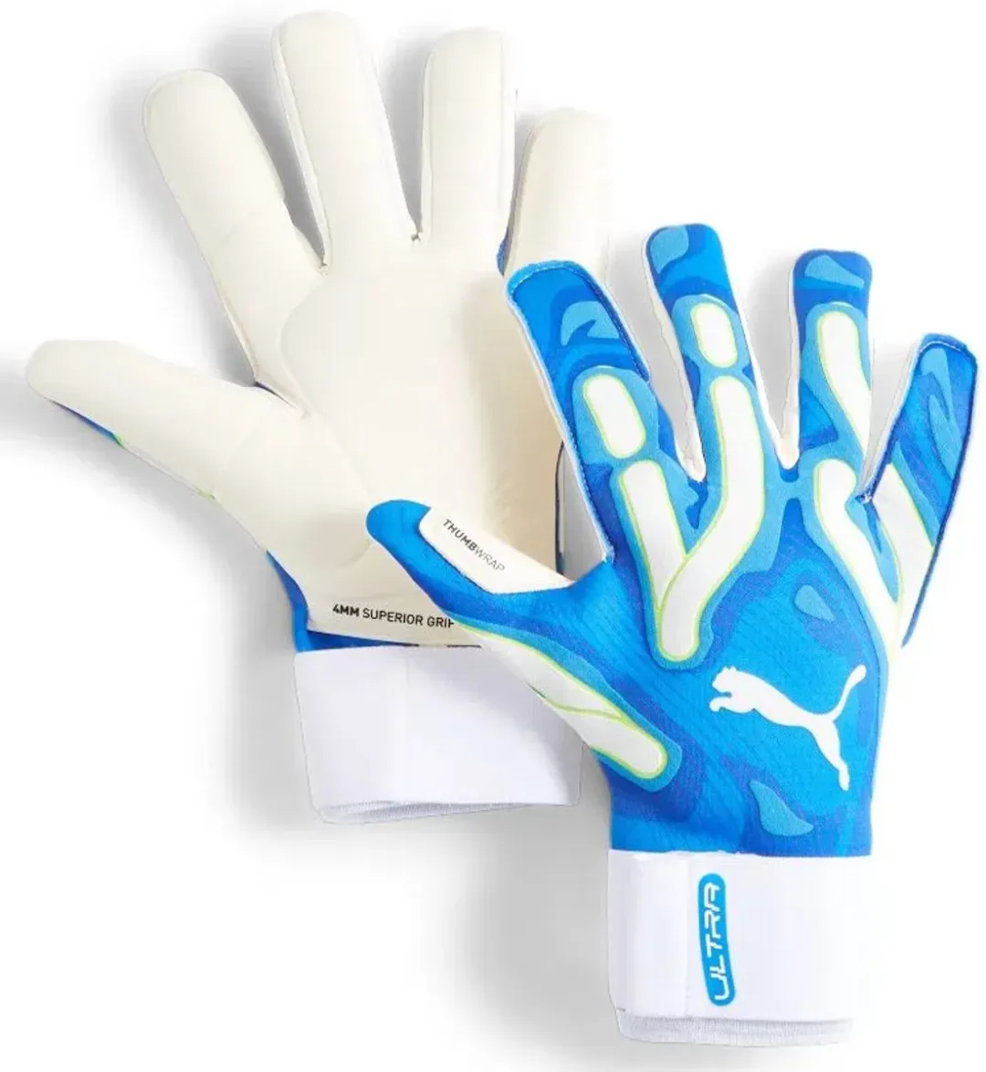 PUMA Ultra Ultimate Doelmanhandschoenen - Blauw - Maat 30