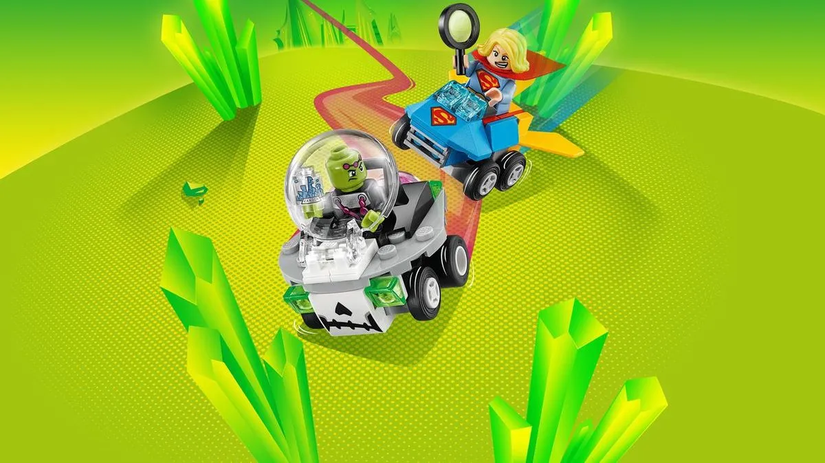 LEGO Super Heroes Mighty Micros Supergirl vs. Brainiac 76094 - 80 Stukken - afbeelding 3 van 6