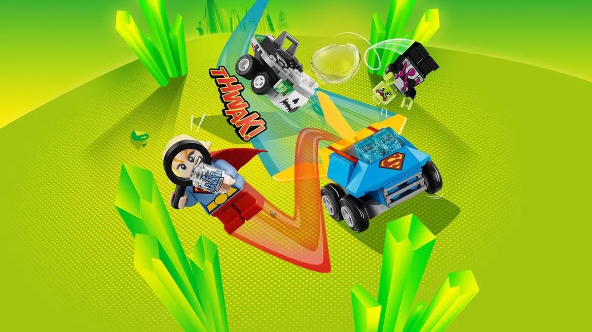LEGO Super Heroes Mighty Micros Supergirl vs. Brainiac 76094 - 80 Stukken - afbeelding 4 van 6