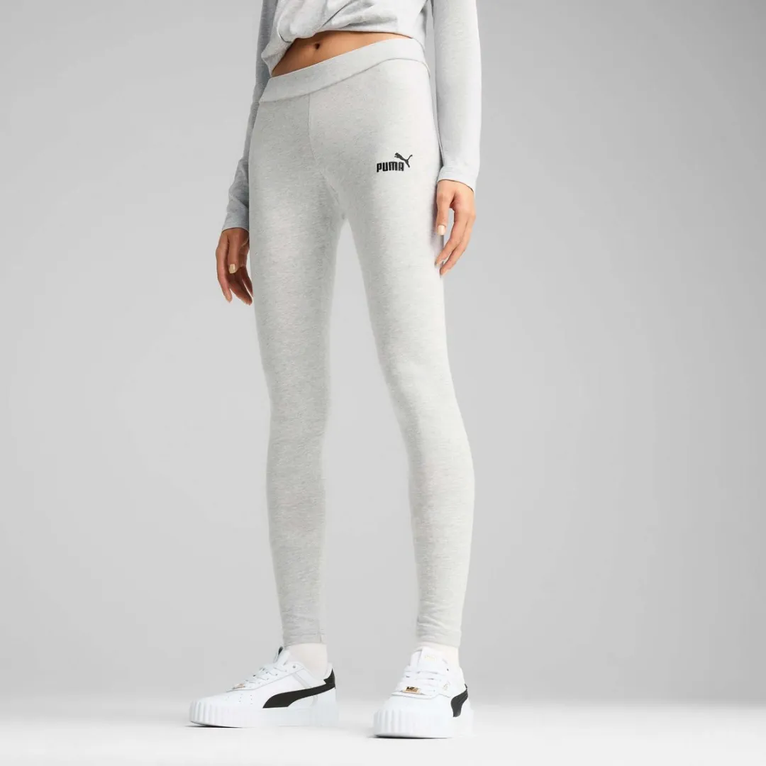 PUMA Ess No.1 Leggings - Grijs - L