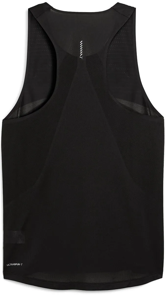 PUMA Raceday Ultraspun Mouwloos T-shirt - Zwart - XL