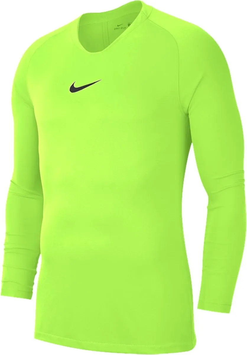 Nike Park Dry First Layer Longsleeve AV2609-702 - Maat M - Geel