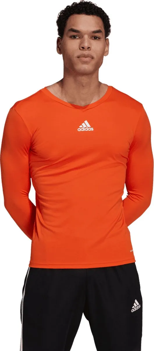 adidas Team Base Tee Primegreen GN7508 - L - Oranje