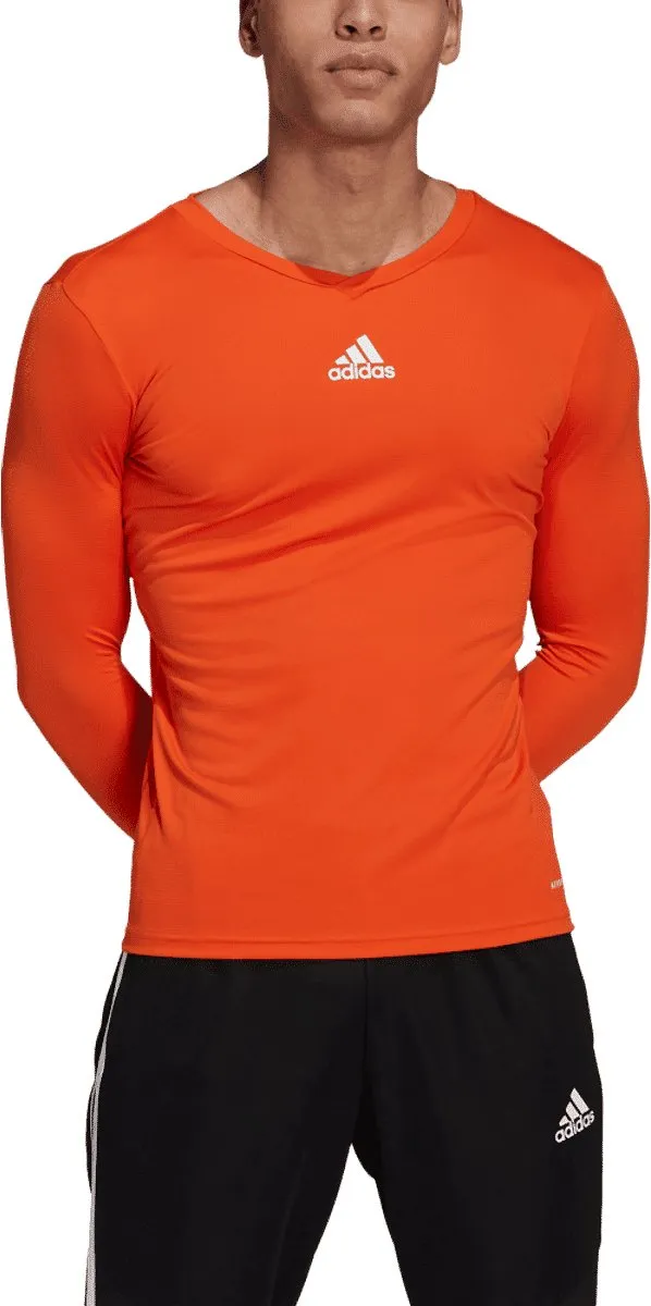 adidas Team Base Tee Primegreen GN7508 - L - Oranje