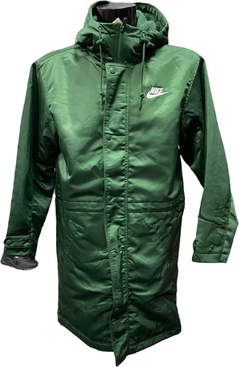 Nike Club Men's Stadium Outdoor Parka - Groen S