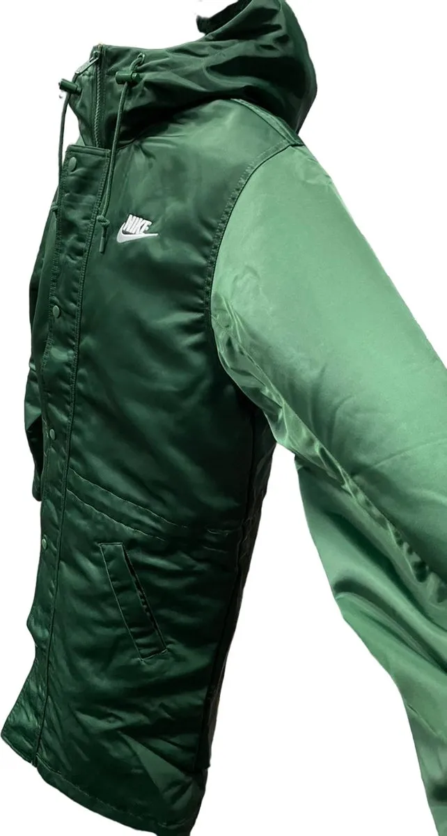 Nike Club Men's Stadium Outdoor Parka - Groen S