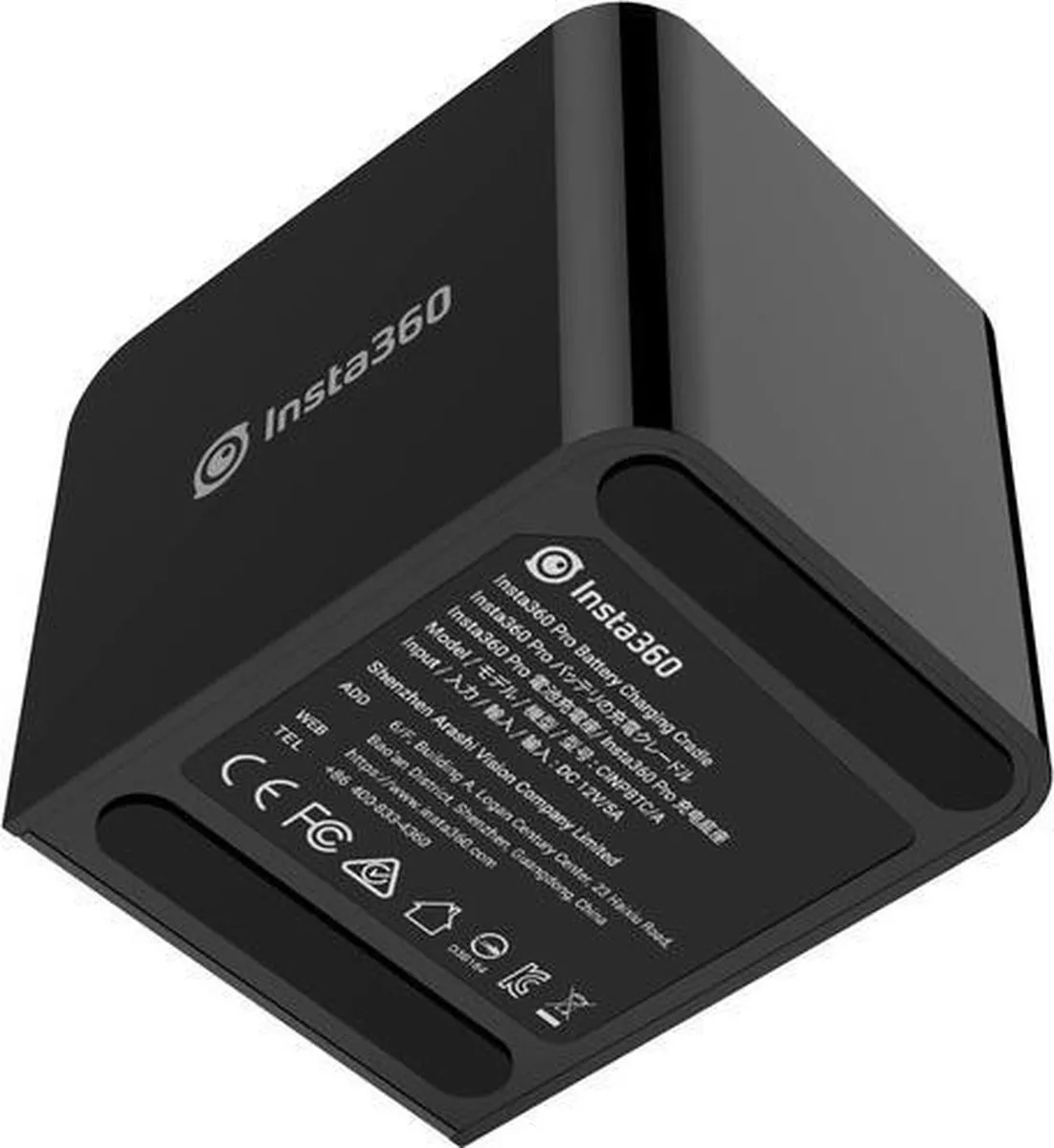 Insta360 Pro Acculader - 2x Li-Po Accu - Zwart