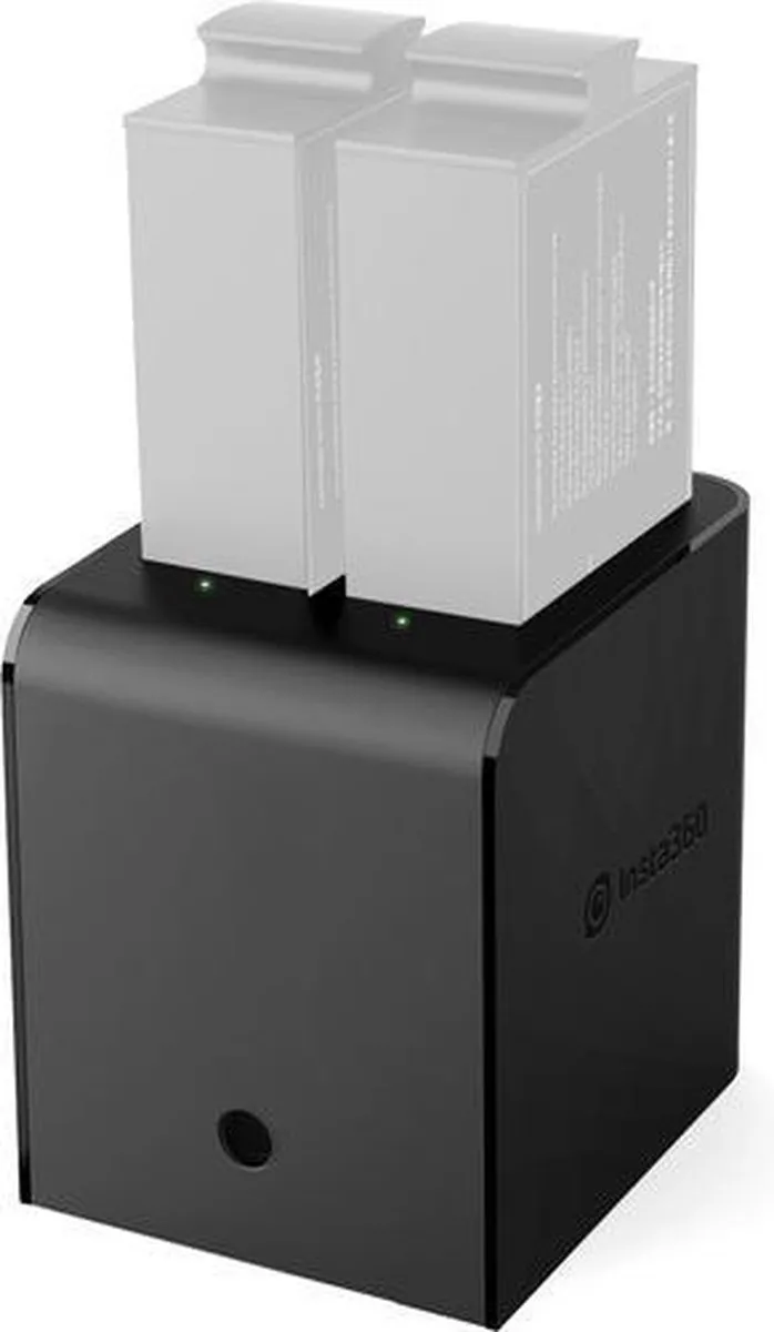 Insta360 Pro Acculader - 2x Li-Po Accu - Zwart