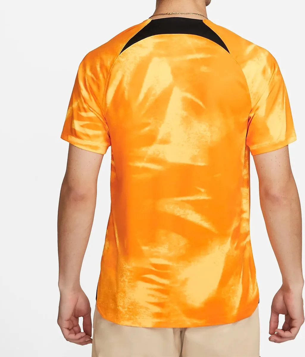 Nike Sportshirt Mannen L - Oranje