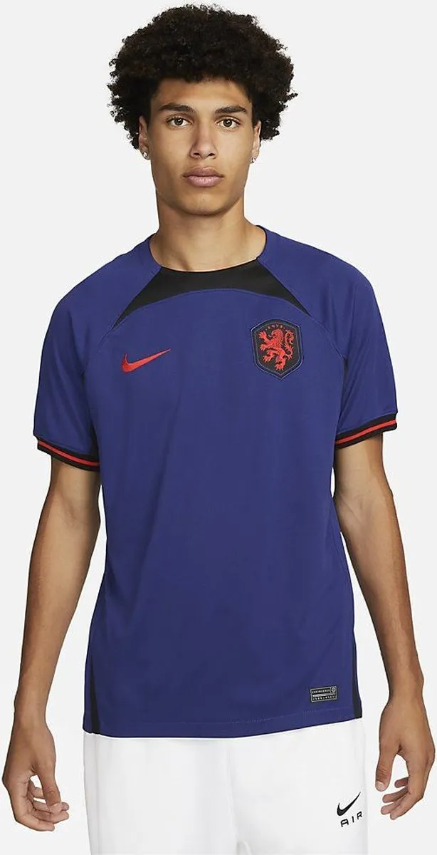 Nike Sportshirt Mannen L - Oranje