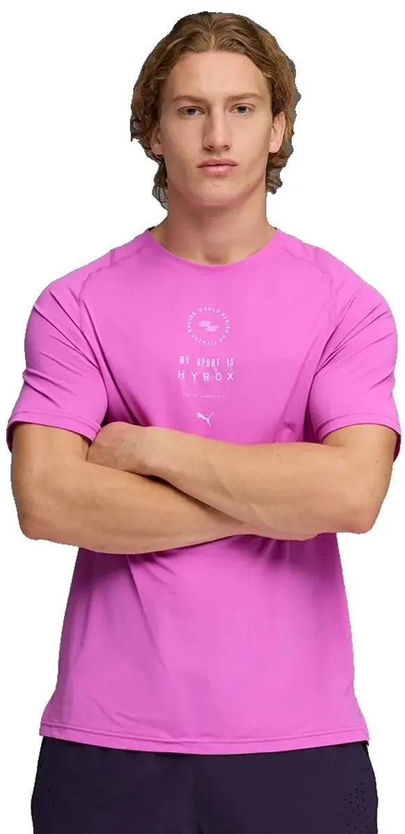 PUMA HYROX Dry Elite T-shirt 528567-73 - XL - Electric Orchid