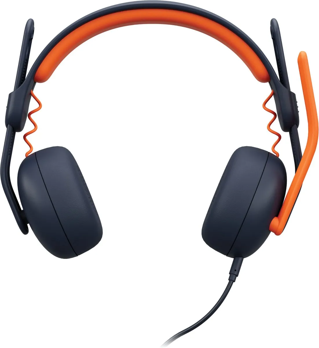 Logitech Zone Learn Headset USB-C - Blauw/Oranje