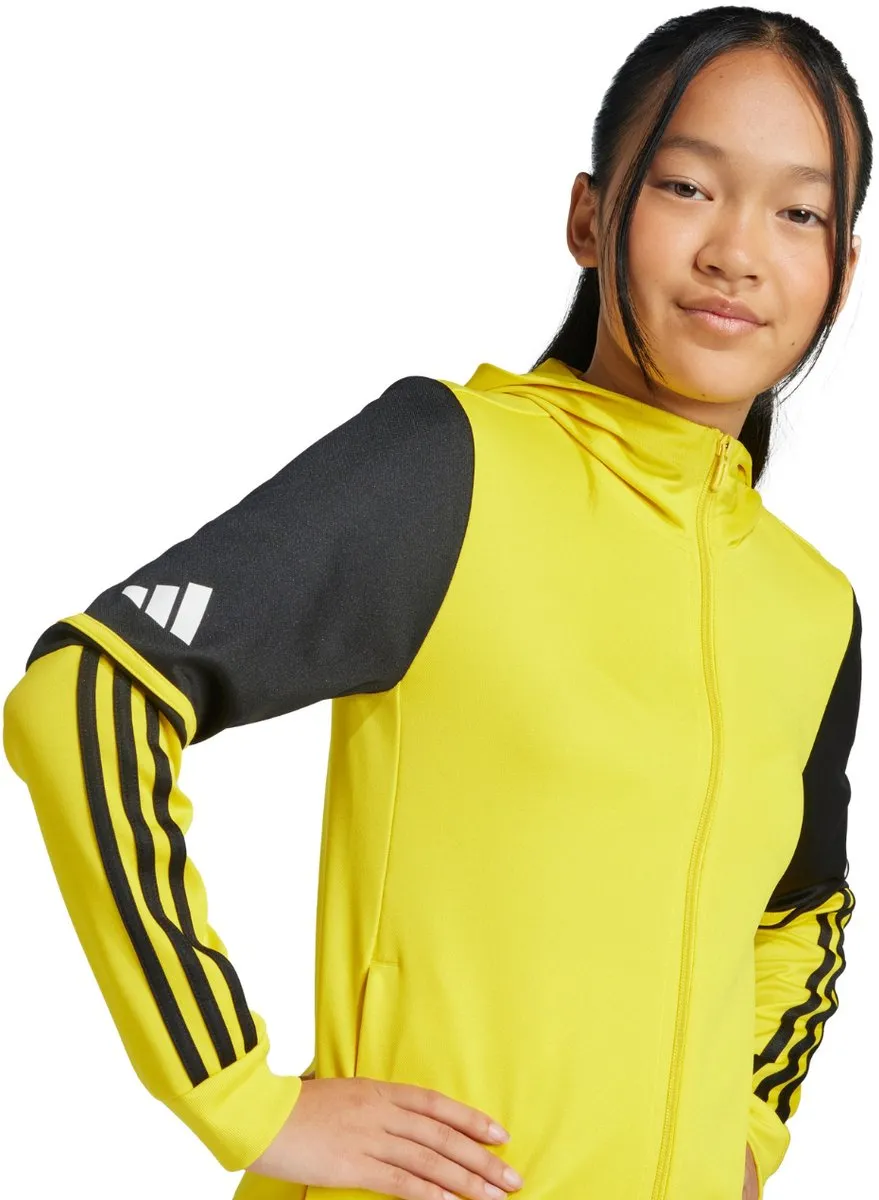 Adidas Squadra 25 Hoodie Kinderen - Geel/Zwart 140